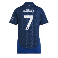 Manchester United Mason Mount #7 Auswärtstrikot Frauen 2024-25 Kurzarm